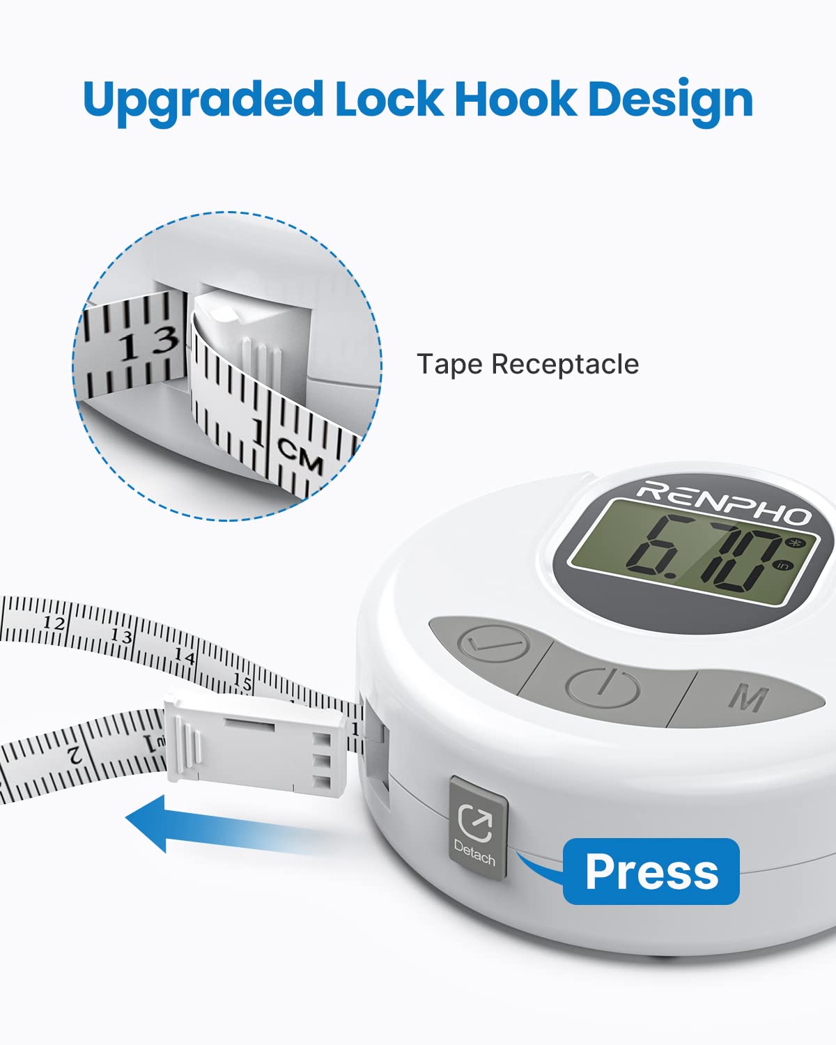 Smart Bluetooth Body Measuring Tape